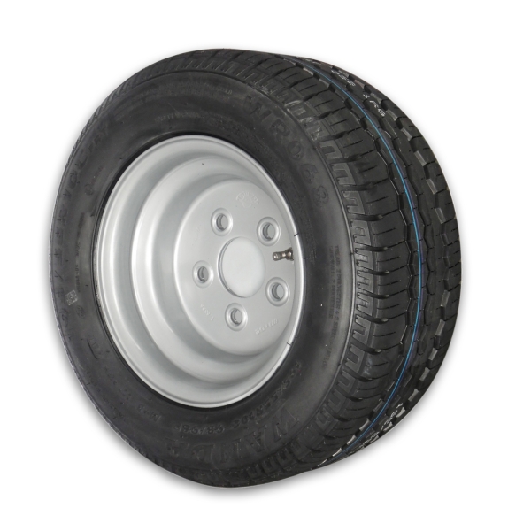 Car trailer complete wheel 195/55 R10 C - 98/96P M+S  on rim 6.00 x 10
